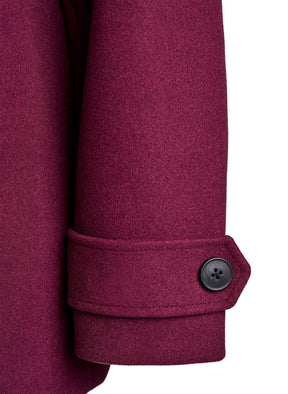 Zizzi Callie Coat in Fig 