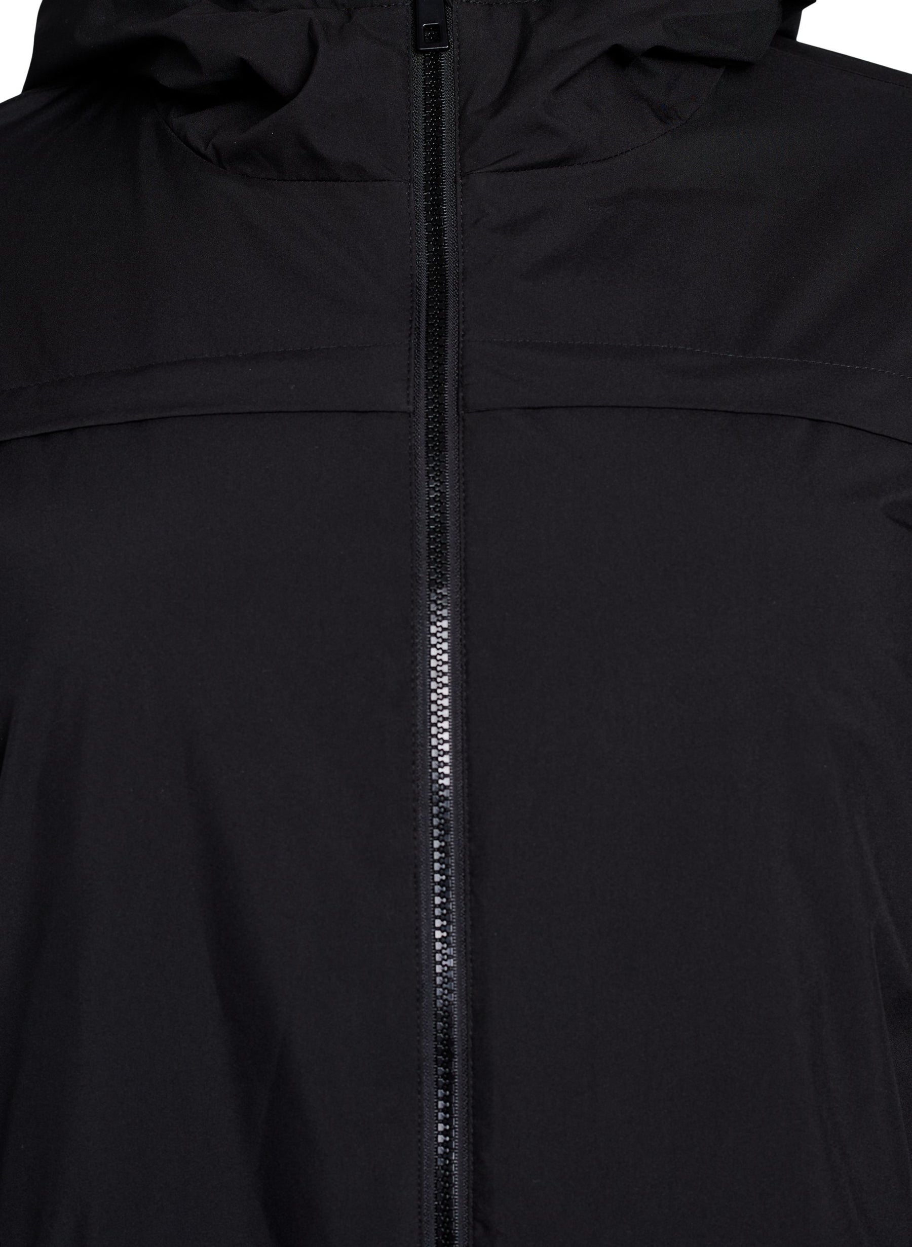 Zizzi Cam Coat in Black