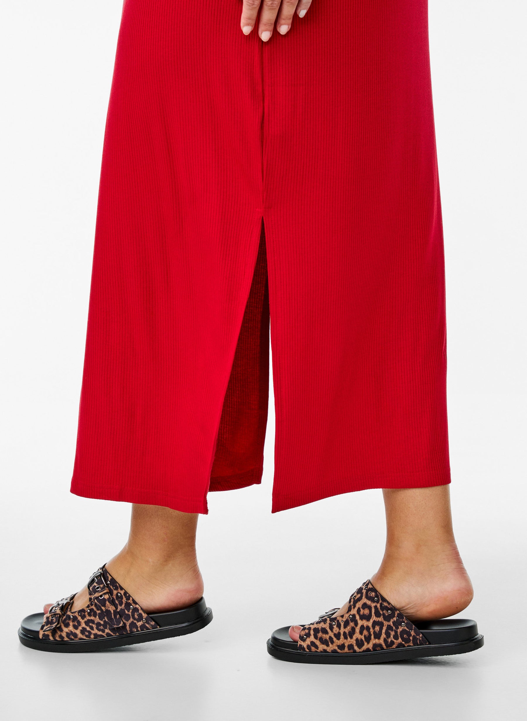 Zizzi Carly Dress in Red