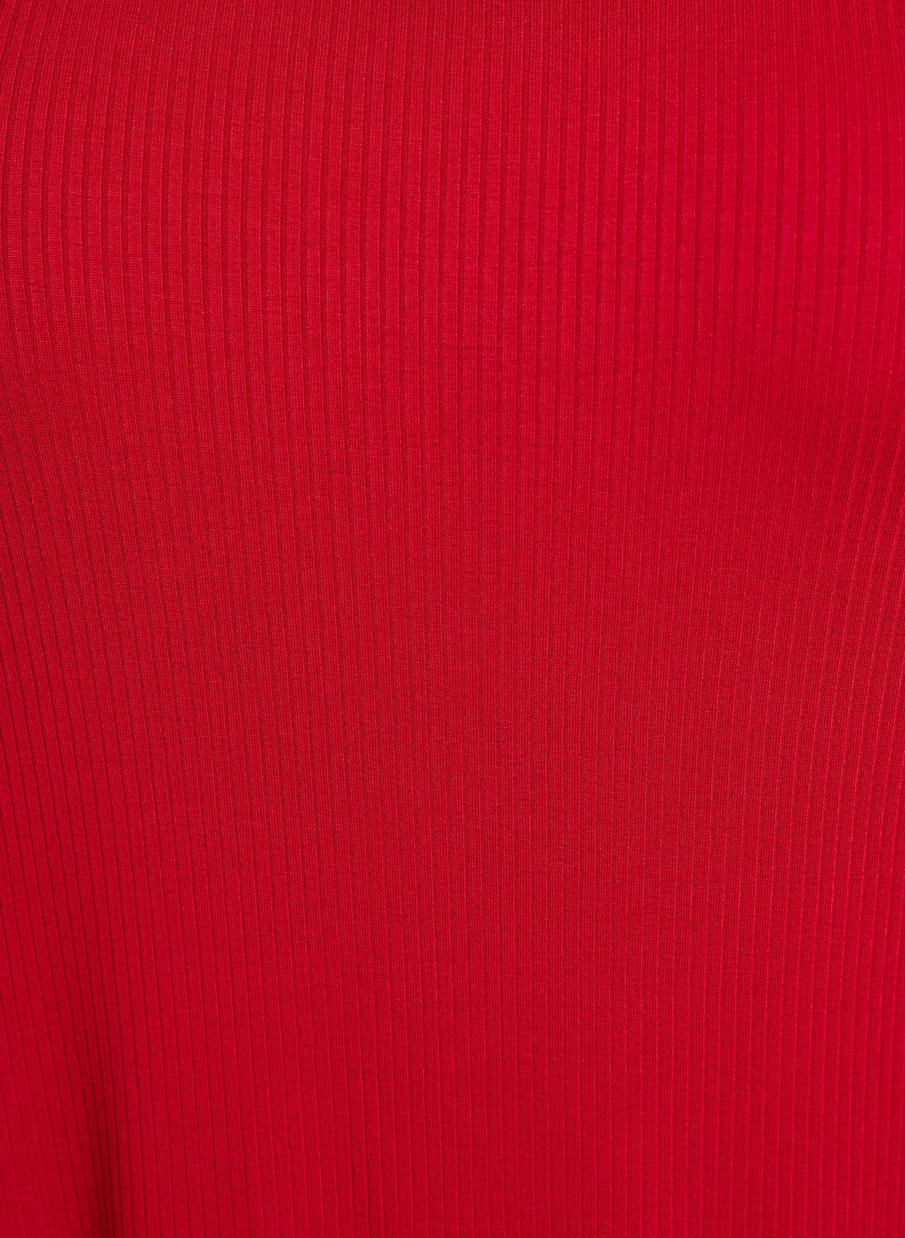 Zizzi Carly Dress in Red