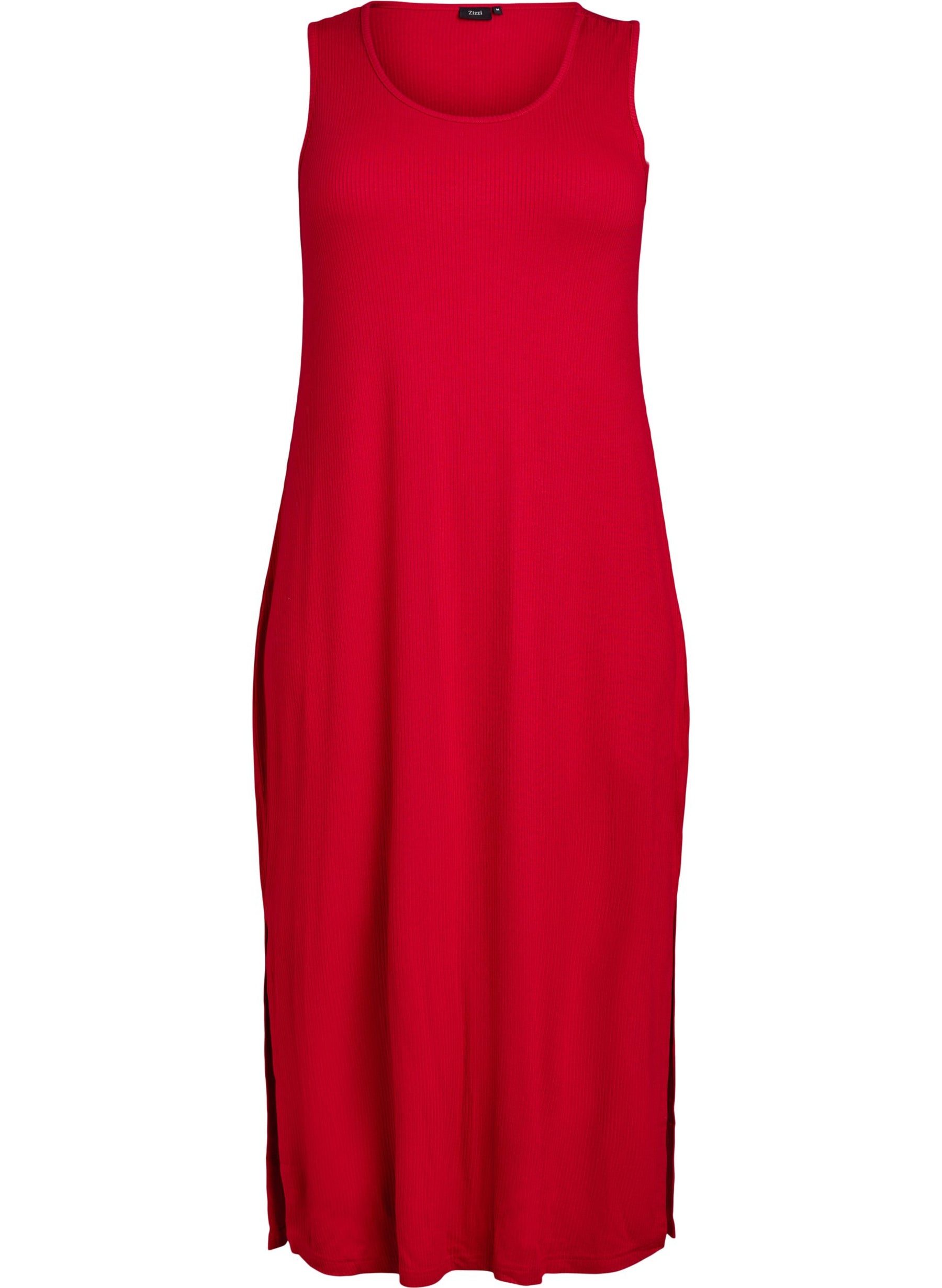 Zizzi Carly Dress in Red