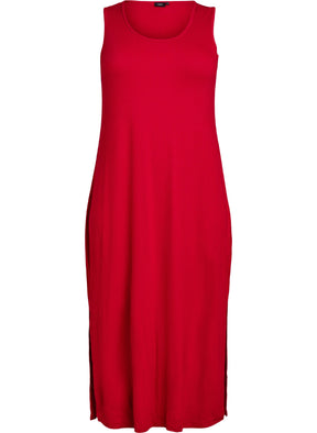 Zizzi Carly Dress in Red
