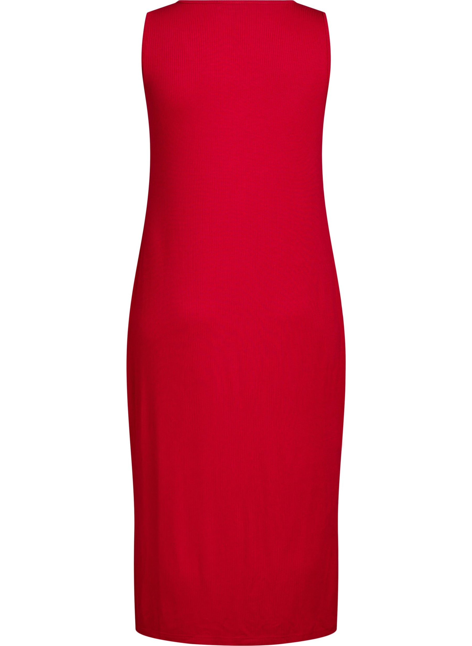 Zizzi Carly Dress in Red