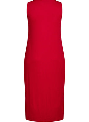 Zizzi Carly Dress in Red