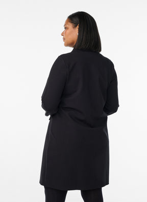 Zizzi Cerise Shirt Dress in Black