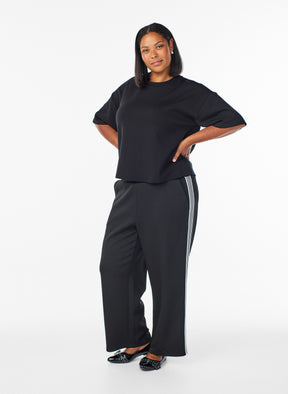 Zizzi Cleo Trouser in Black
