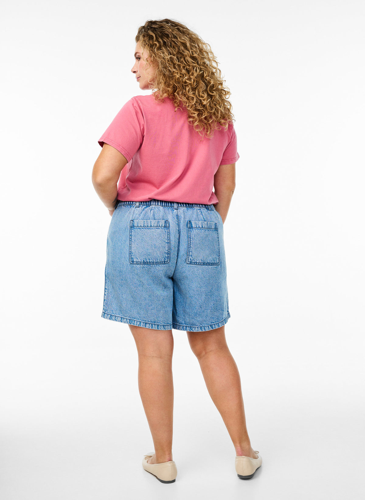 Zizzi Dami Denim Shorts