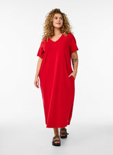 Zizzi Dorit Dress in Red