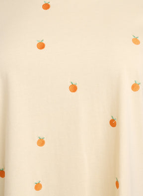 Zizzi Elin T-Shirt in Orange
