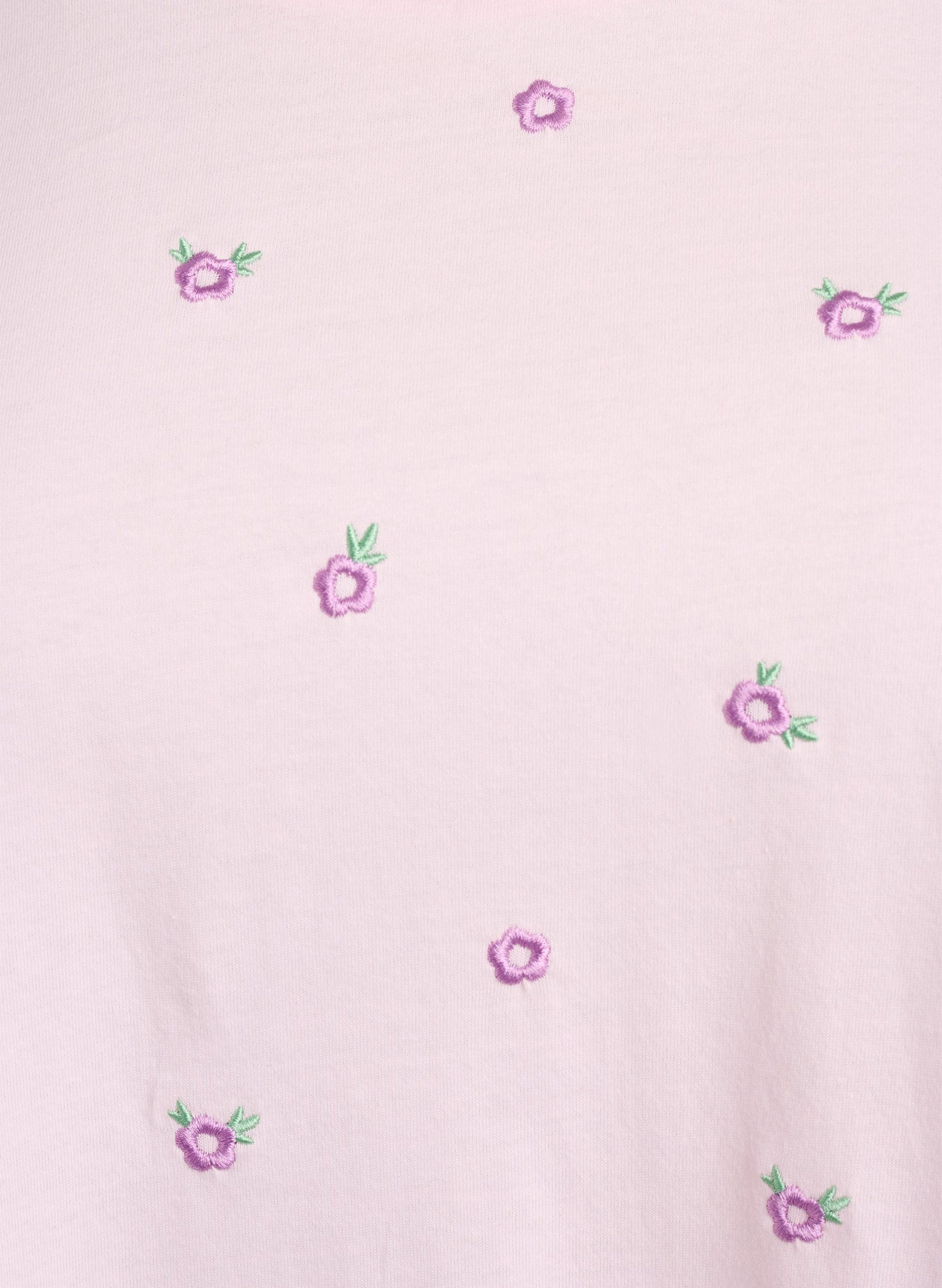 Zizzi Elin T-Shirt with Violets