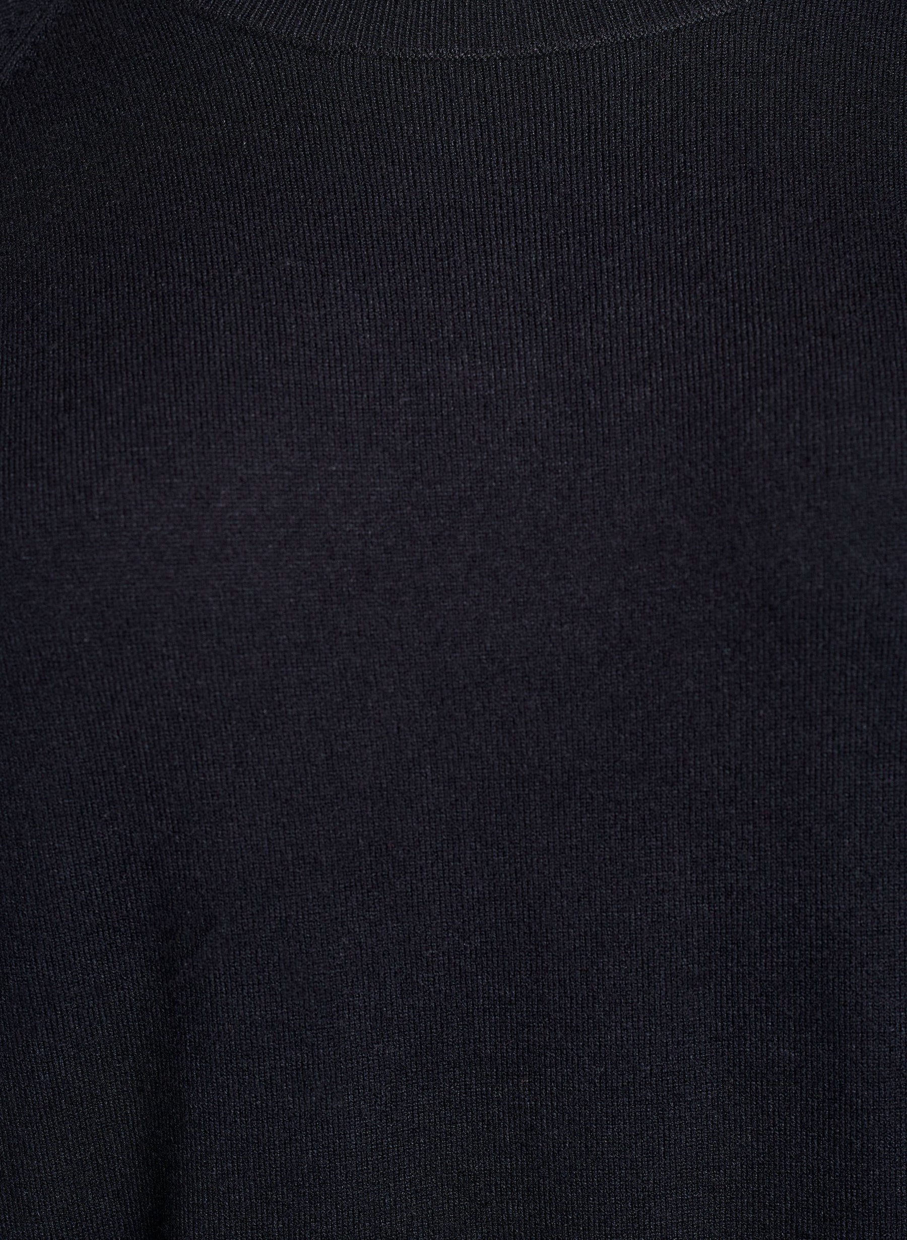 Zizzi Ella Knit Dress in Black
