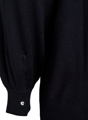 Zizzi Ella Knit Dress in Black