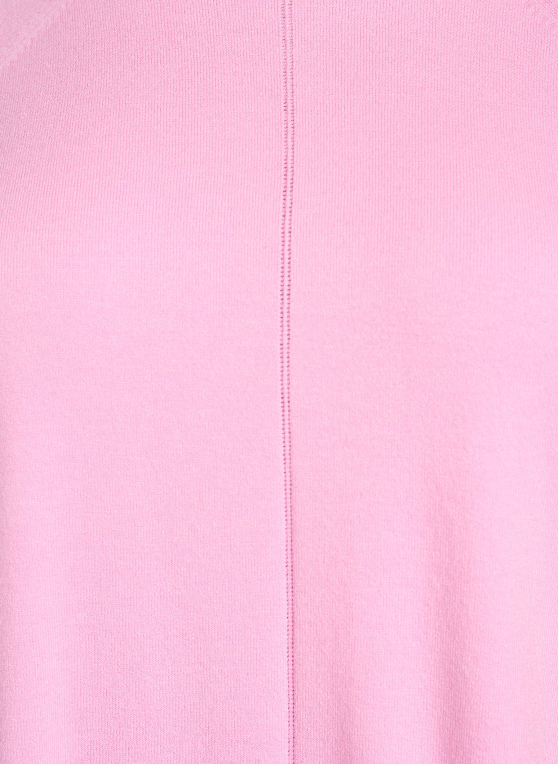 Zizzi Ella Soft Knit Jumper in Pink 