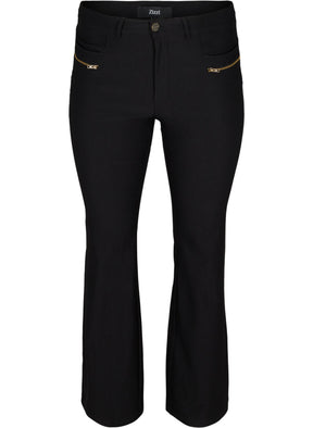 Zizzi Eva Bootcut Jeans in Black
