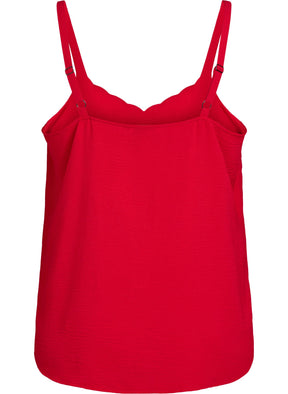 Zizzi Fikka Cami in Red