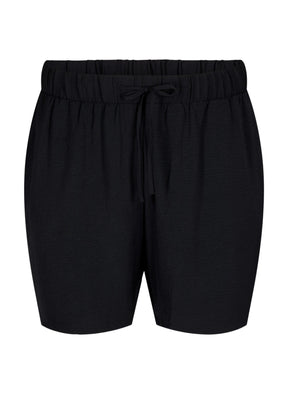 Zizzi Fikka Shorts in Black 