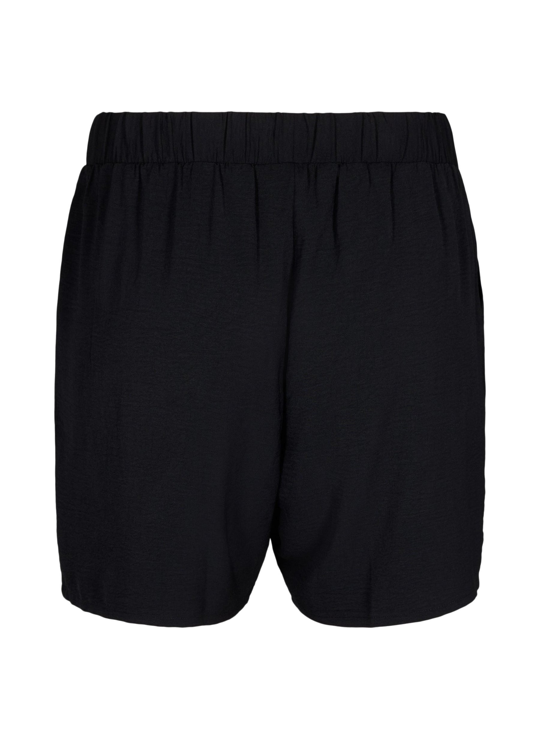  Zizzi Fikka Shorts in Black 