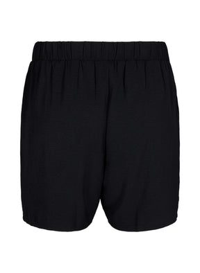  Zizzi Fikka Shorts in Black 