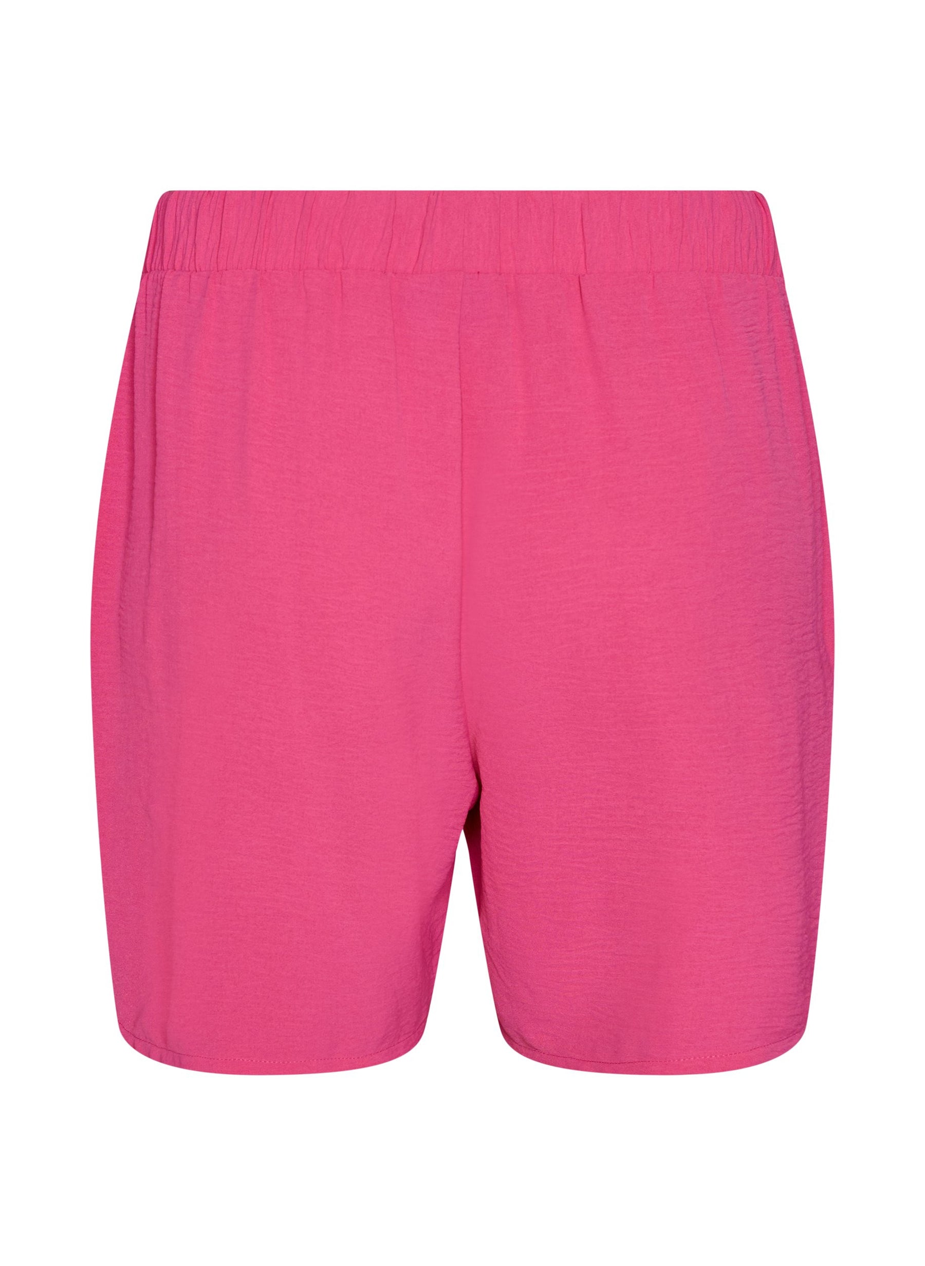 Zizzi Fikka Shorts in Raspberry Rose  