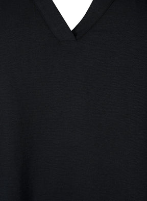 Zizzi Fikka Sleeveless Top in Black 