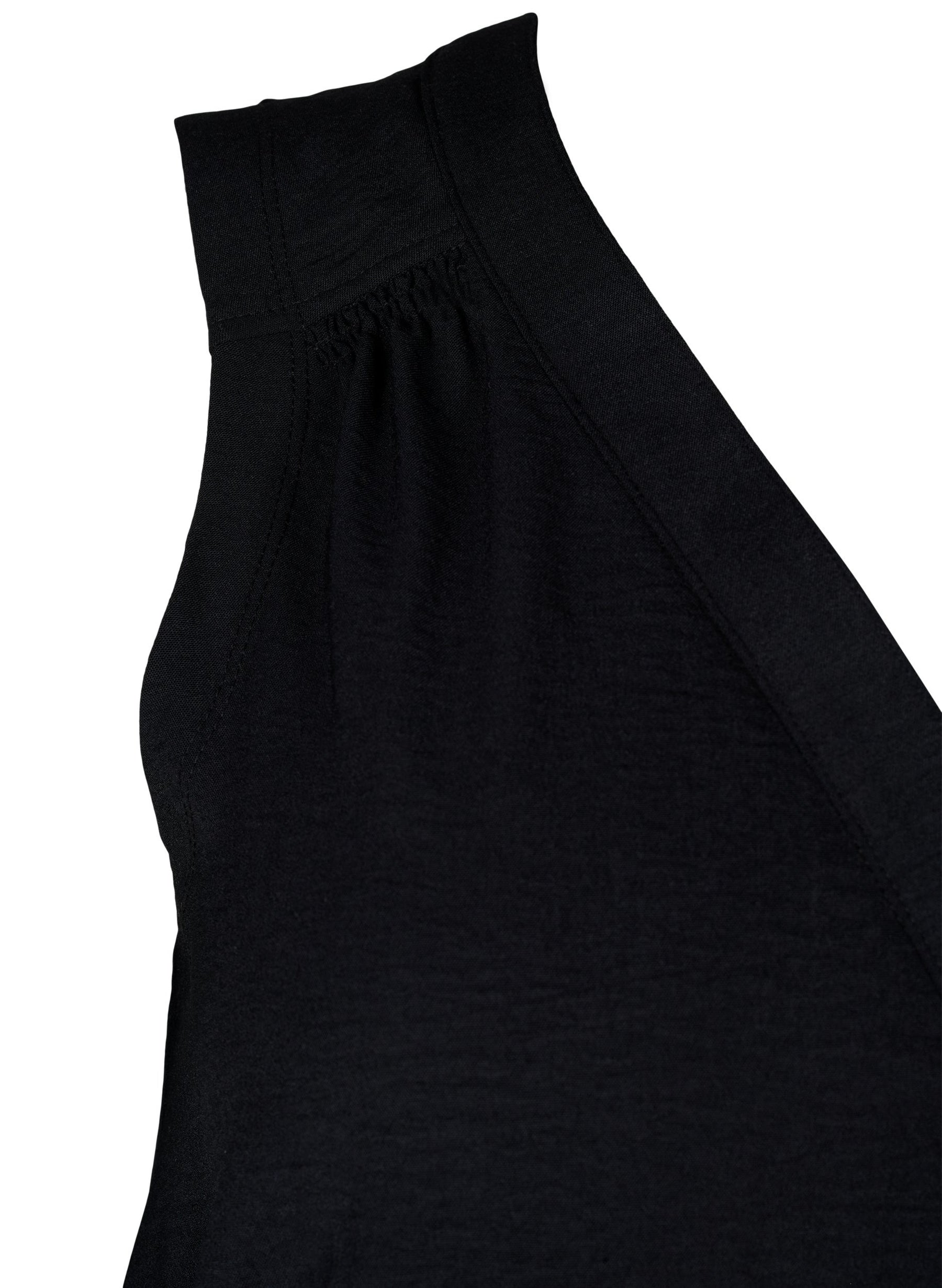 Zizzi Fikka Sleeveless Top in Black 