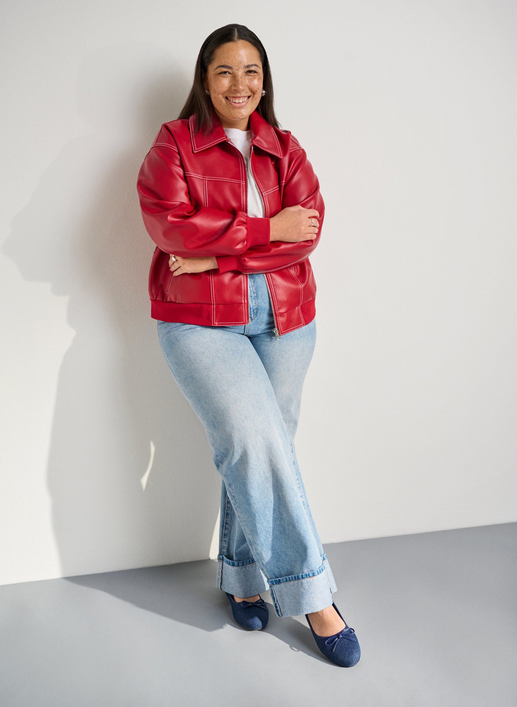 Zizzi Harlow Pump in Denim