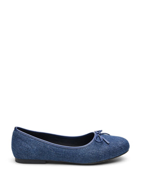 Zizzi Harlow Pump in Denim