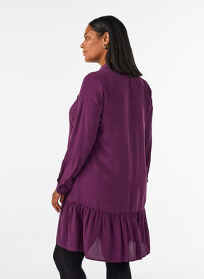 Zizzi Jannie Dress in Potent Purple