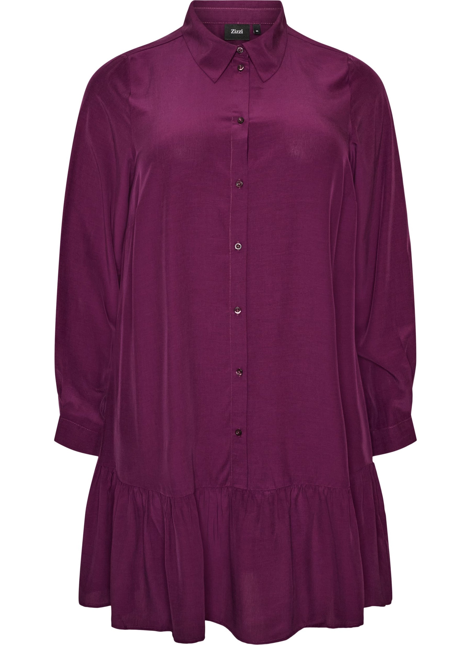 Zizzi Jannie Dress in Potent Purple 