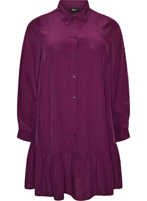 Zizzi Jannie Dress in Potent Purple 