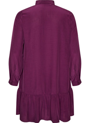 Zizzi Jannie Dress in Potent Purple 