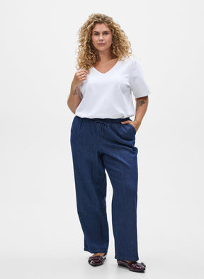 Zizzi Jenna Jeans in Dark Denim 