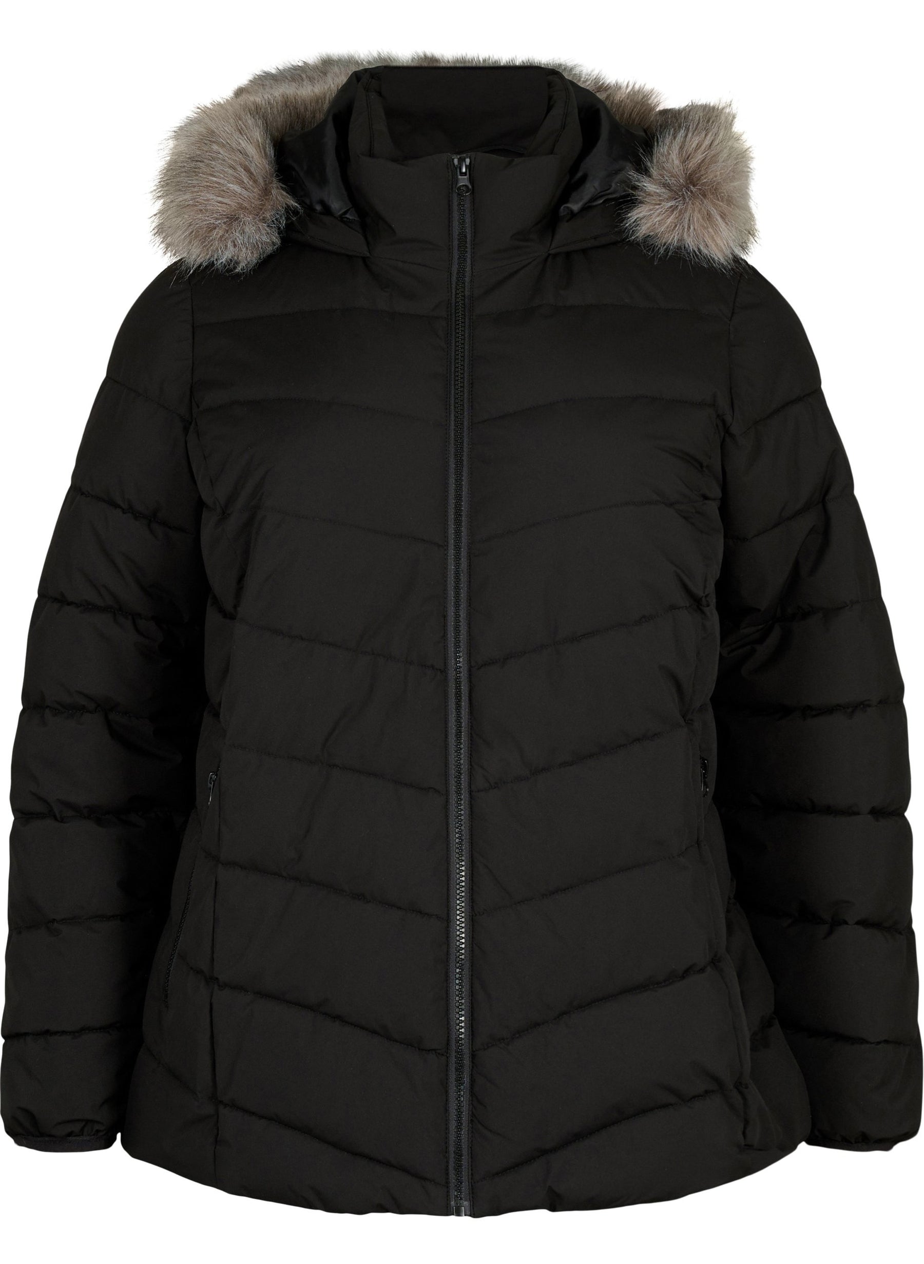 Zizzi Julia Jacket in Black