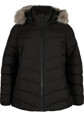 Zizzi Julia Jacket in Black