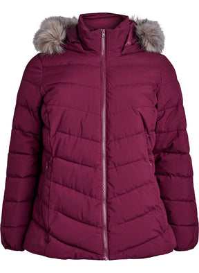 Zizzi Julia Jacket in Wine