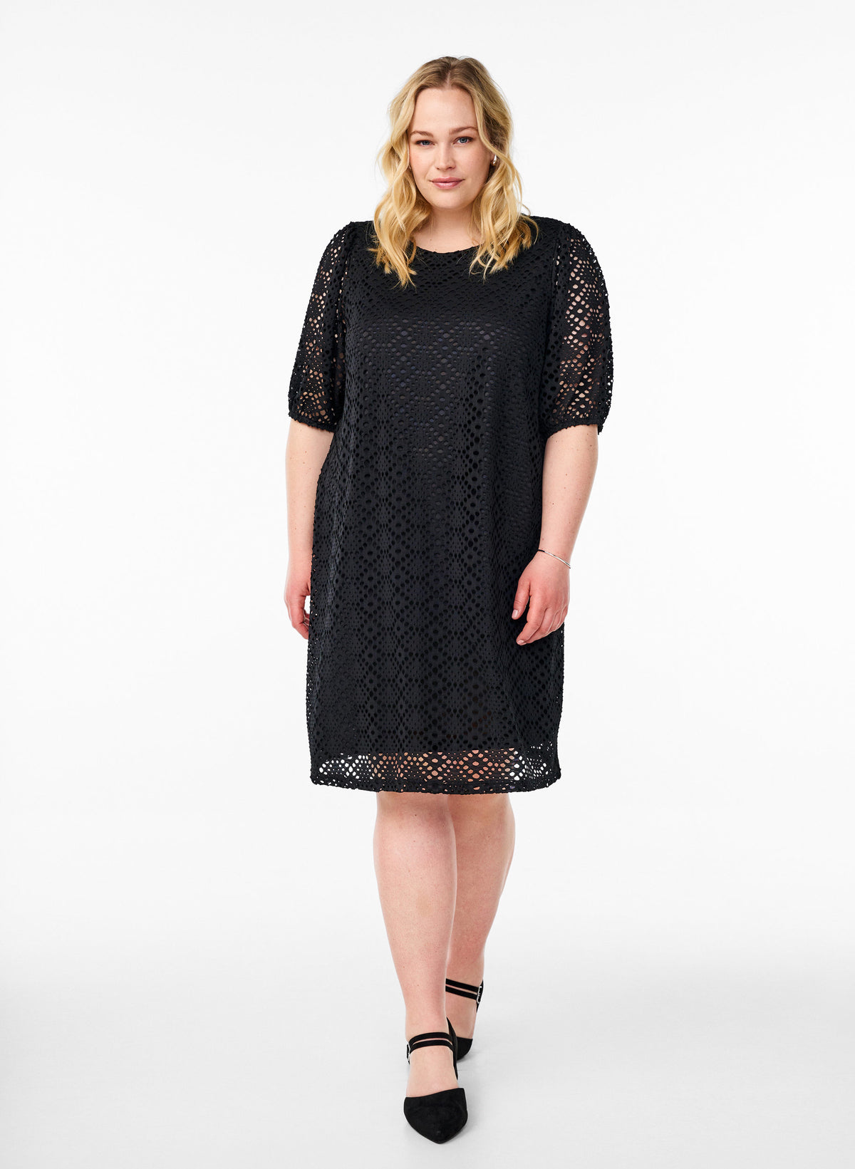 Zizzi Kaja Dress in Black