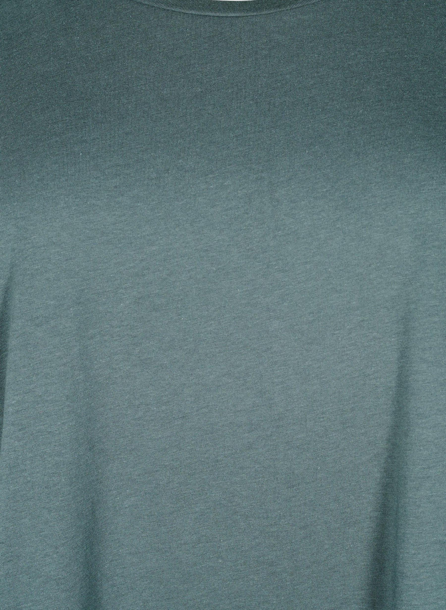 Zizzi Katja T-Shirt in Balsam Green