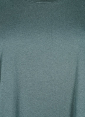 Zizzi Katja T-Shirt in Balsam Green