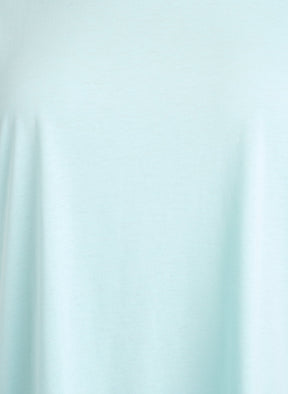 Zizzi Katja T-Shirt in Blue Tint