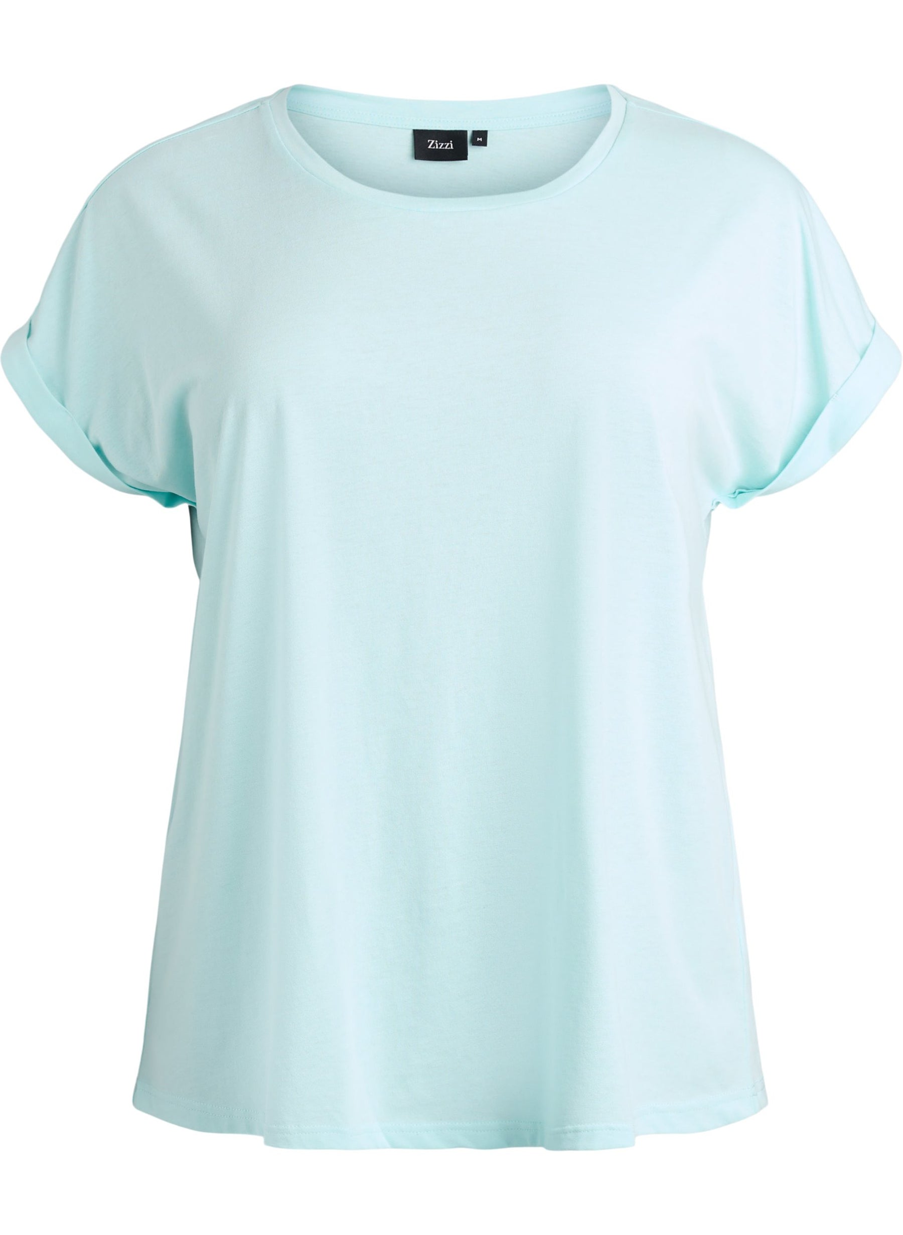 Zizzi Katja T-Shirt in Blue Tint