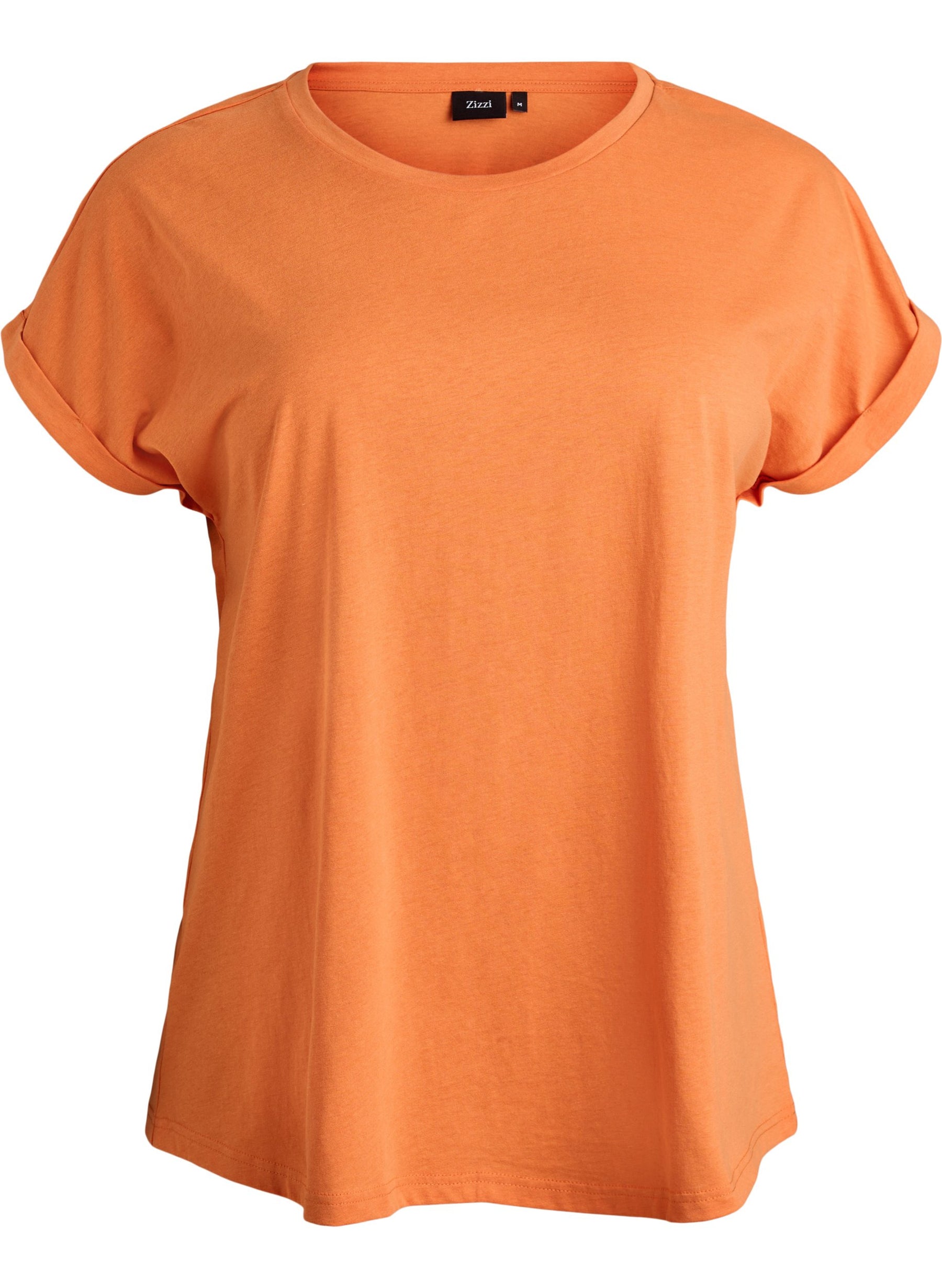 Zizzi Katja T-Shirt in Dusty Orange