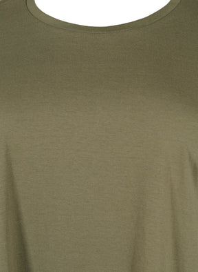 Zizzi Katja T-Shirt in Khaki