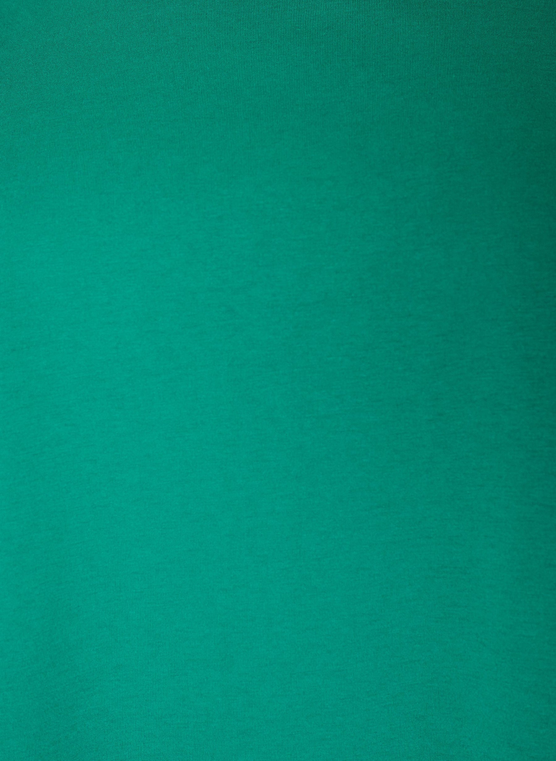 Zizzi Katja T-Shirt in Pepper Green 