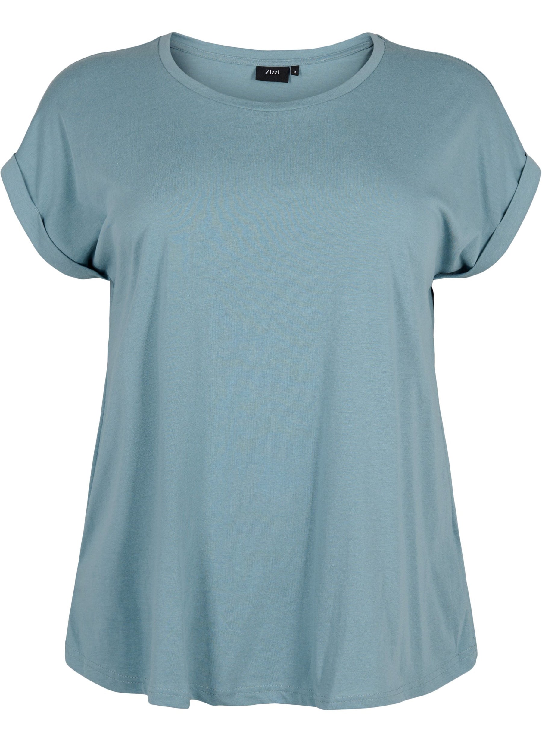 Zizzi Katja T-Shirt in Petrol