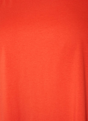 Zizzi Katja T-Shirt in Poinciana  