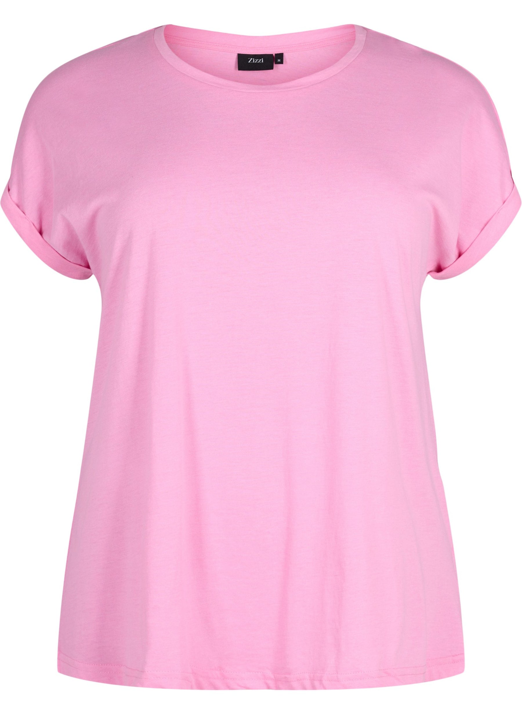 Zizzi Katja T-Shirt in Rosebloom