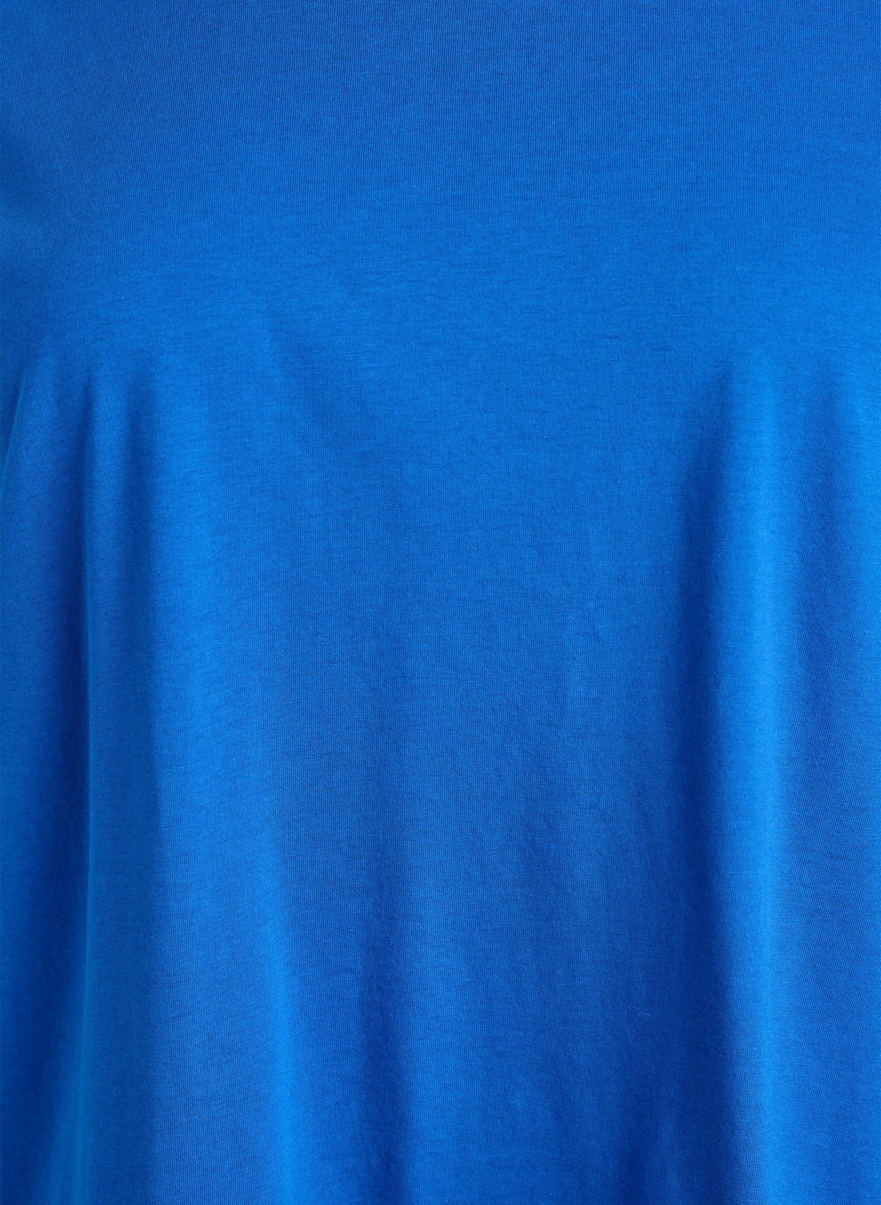 Zizzi Katja T-Shirt in Victoria Blue