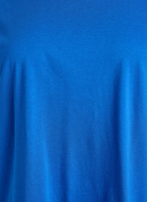 Zizzi Katja T-Shirt in Victoria Blue