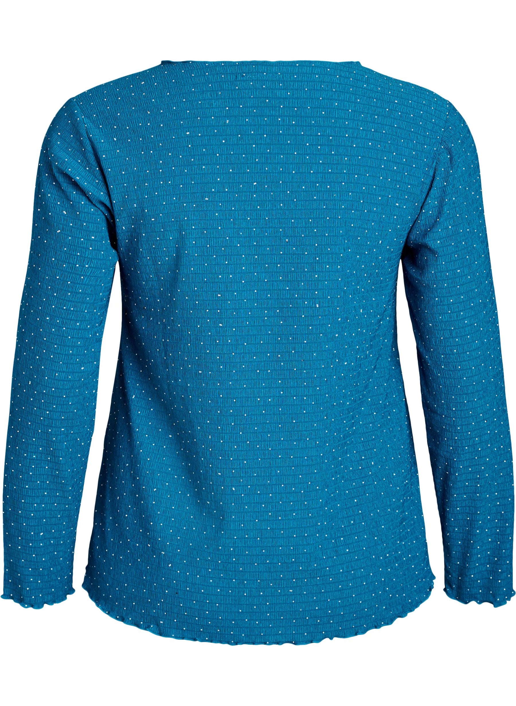 Zizzi Laura Blouse in Teal