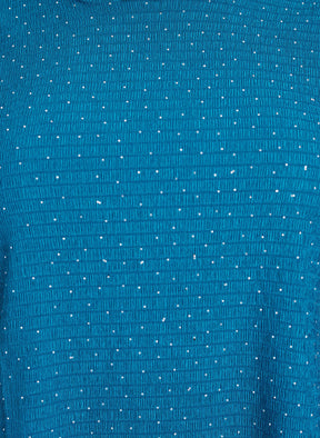 Zizzi Laura Blouse in Teal